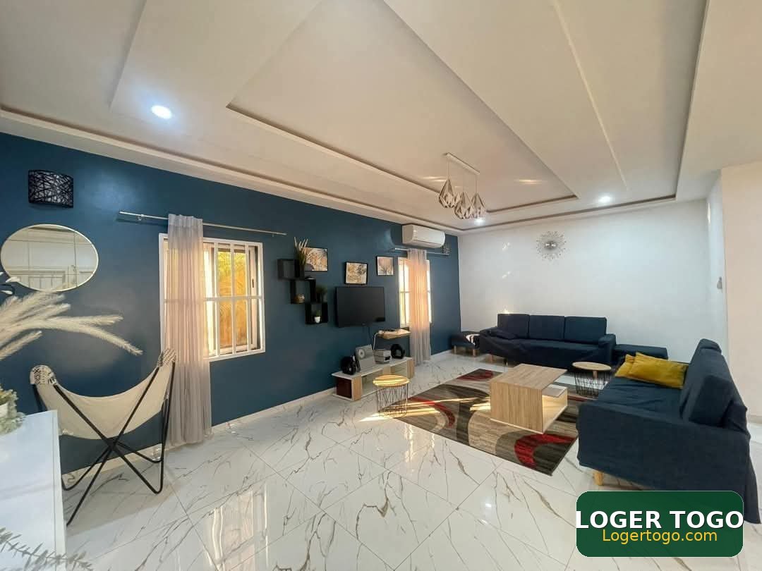 Villa meublée à vendre dans la cité de legbassito - Photo 2