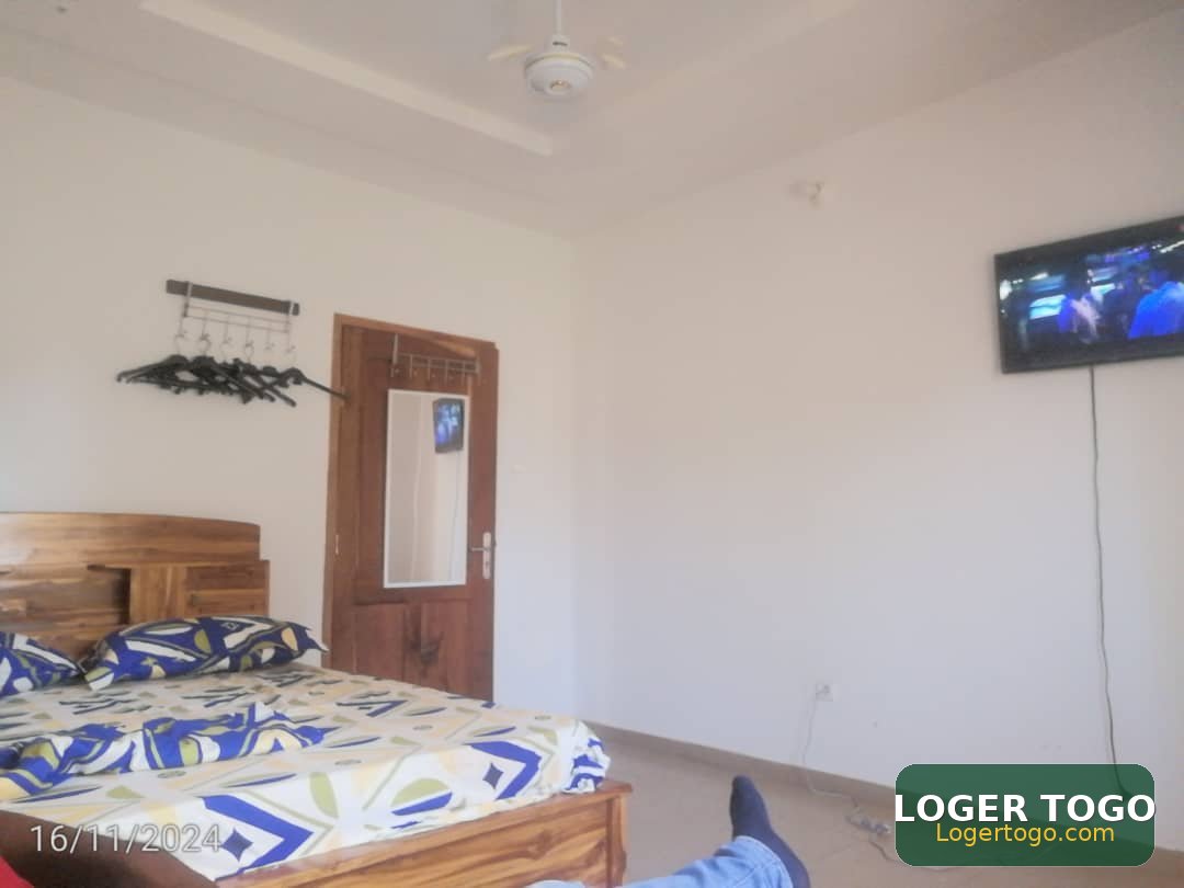 STUDIO MEUBLÉ À LOUER À LOMÉ QT Adidogomé APÉDOKOÈ