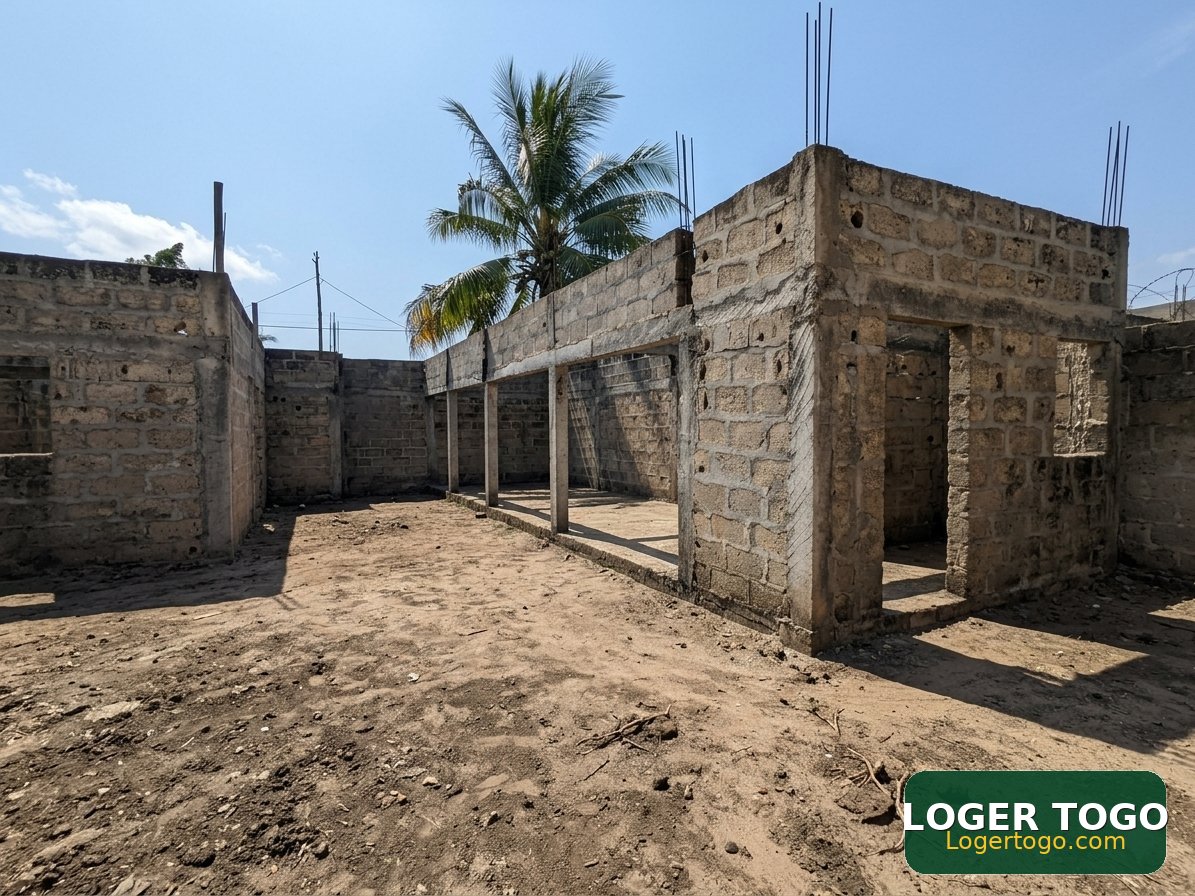 Opportunité immobilière à Clémé Agopkanou – R+2 à terminer - Photo 5