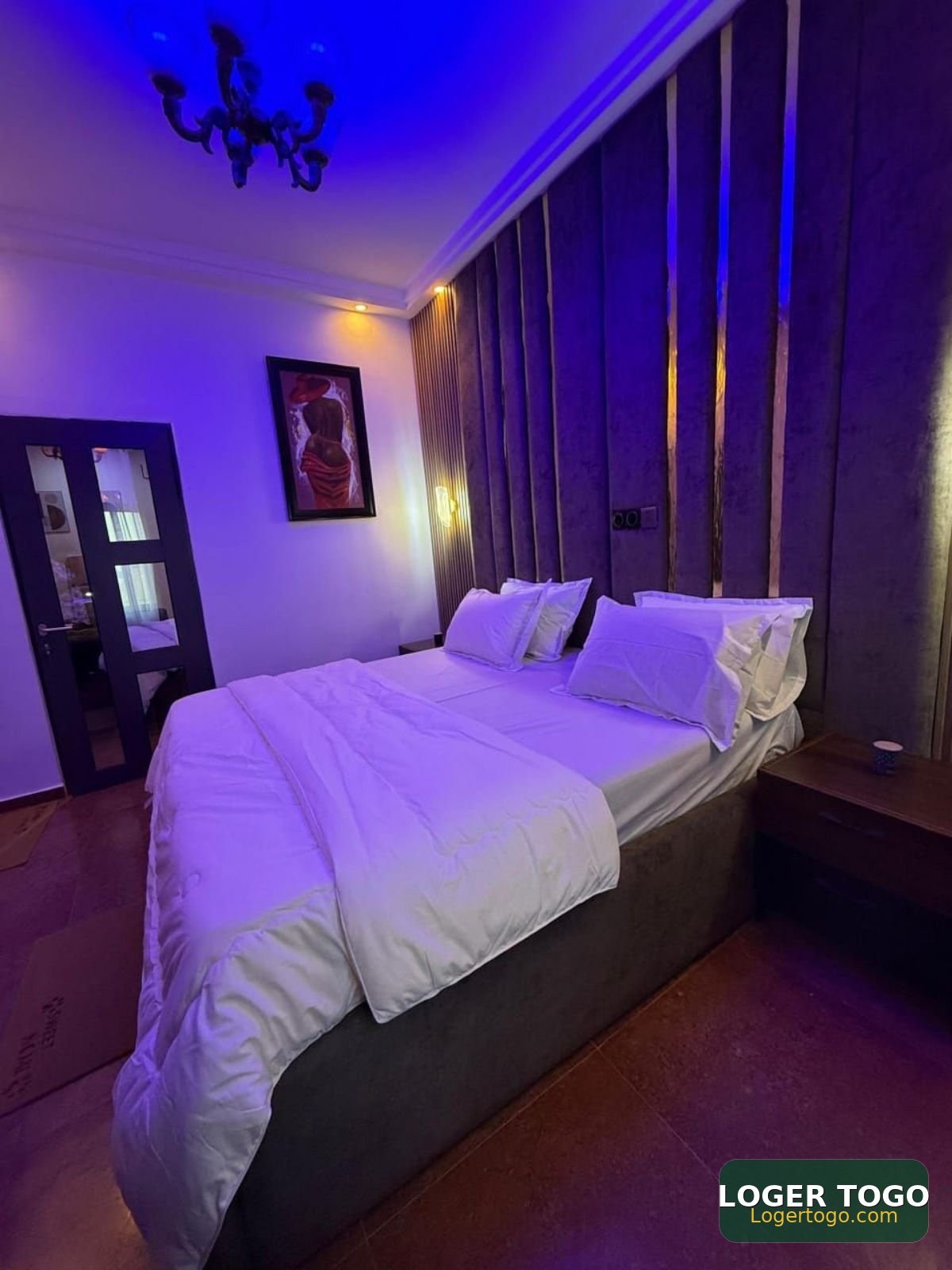 Appartement meublé à l etage au bord du goudron - Photo 2